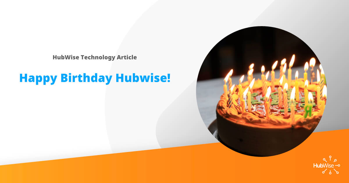 Happy Birthday HubWise!