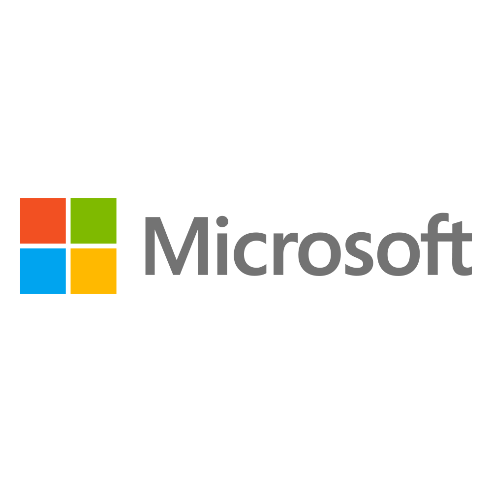 The logo for Microsoft who is a HubWise Technology preferred partner.